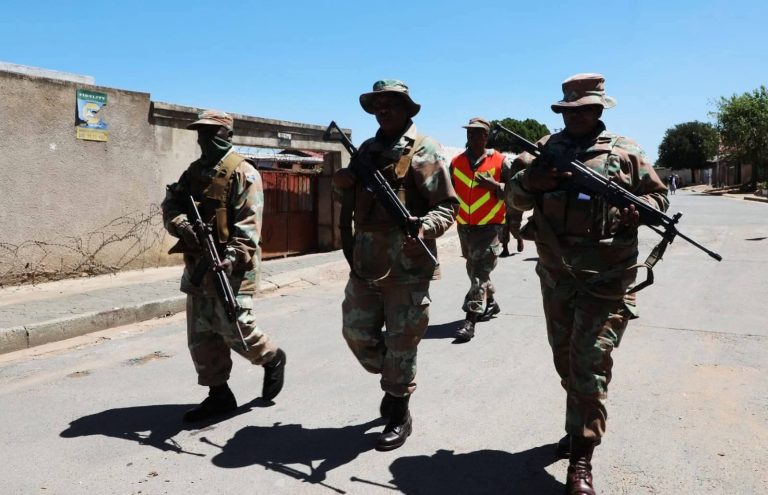 When the state sends soldiers into townships instead of real solutions