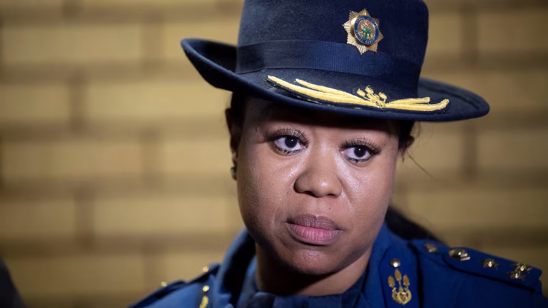 Brigadier Athlenda Mathe is the trusted voice of South Africa’s police service