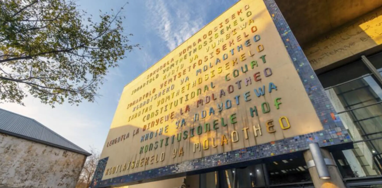 Constitutional Court of South Africa in Johannesburg.