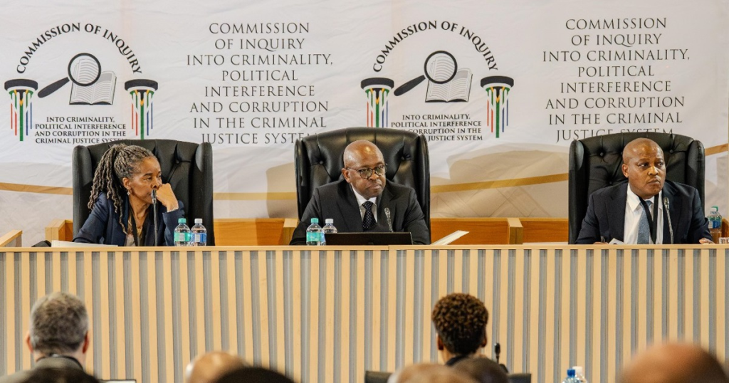 Madlanga Commission completes 174 days as inquiry amasses 131,634 pages of evidence The Madlanga Commission during a public hearing into alleged criminality, political interference and corruption in South Africa's criminal justice system.