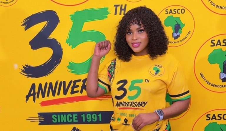 35 years of SASCO: A legacy of struggle, political consciousness and service Nonsikelelo Nako, former Deputy Secretary General of the Unisa National SRC and current NEHAWU shop steward at Unisa.