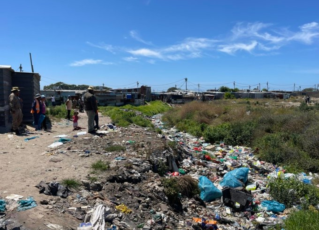 Those living in poor conditions, including informal settlementa, will have to liberate themselves, according to the writer. Picture: X