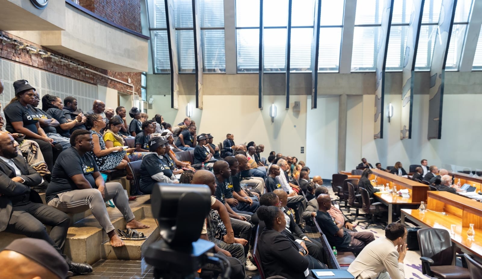 The Constitutional Court hearing the Traditional and Khoi-San Leadership Bill case in 2019.