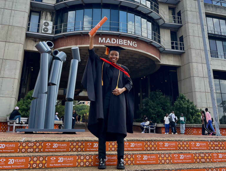 Onika Mokoena graduated with LLB at 19 from the University of Johannesburg Faculty of Law
